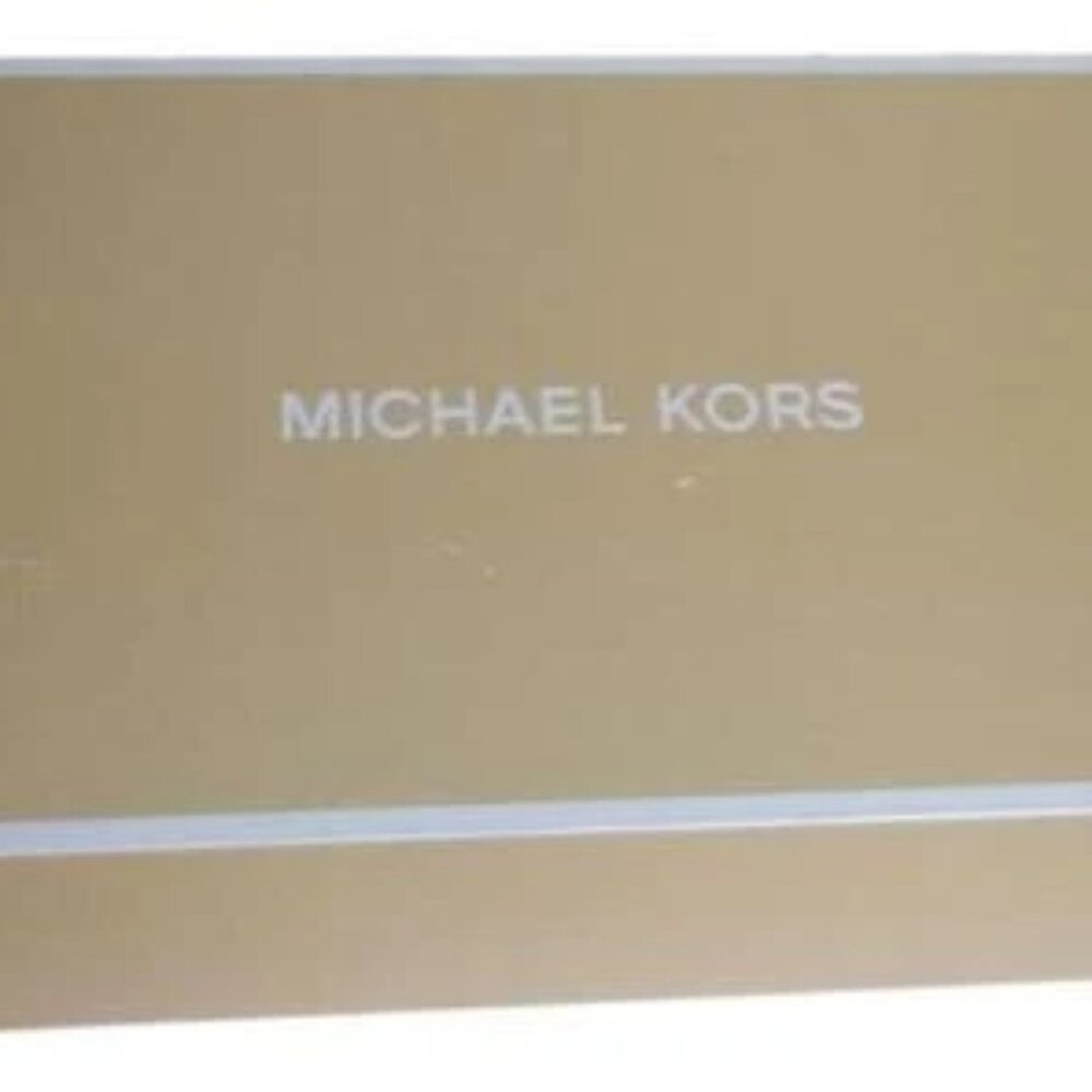 Michael Kors Shelly Leather Slides Soft Pink Lser Cut Detail Womens Size 8.5 NIB - Picture 4 of 5